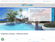 Tablet Screenshot of newlifeturkey.com
